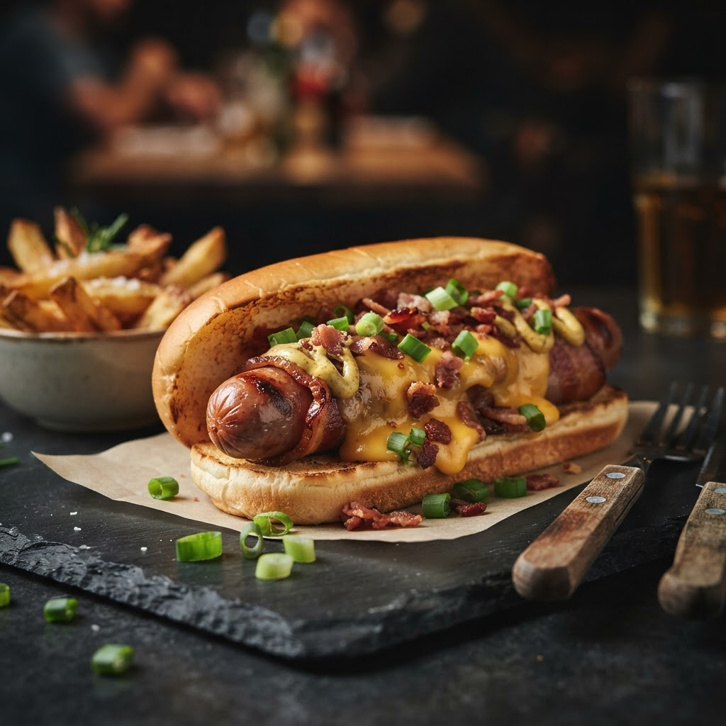 Hot Dog Bacon